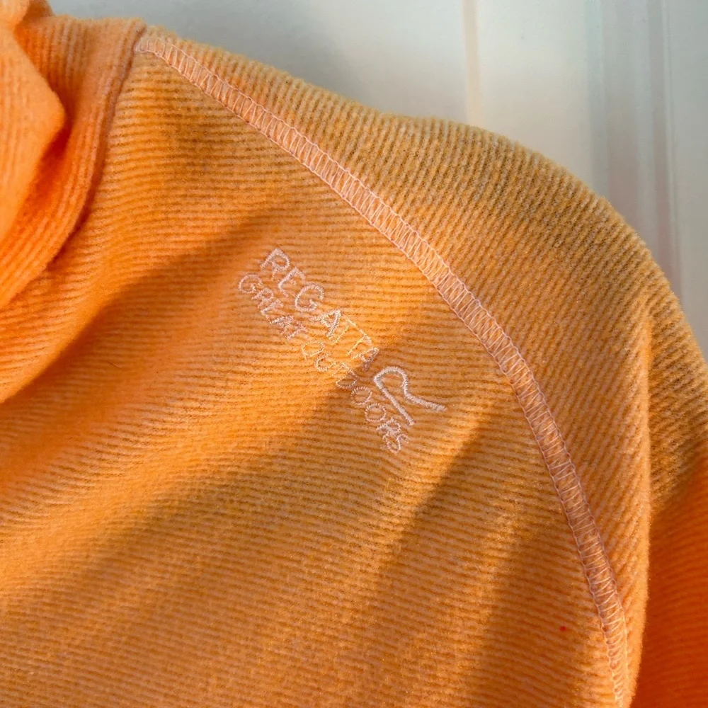 Women’s Tangerine Fleece Quarter Zip // Size 8 - Picture 5 of 8